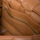 Bottega Veneta Padded Cassette Caramel