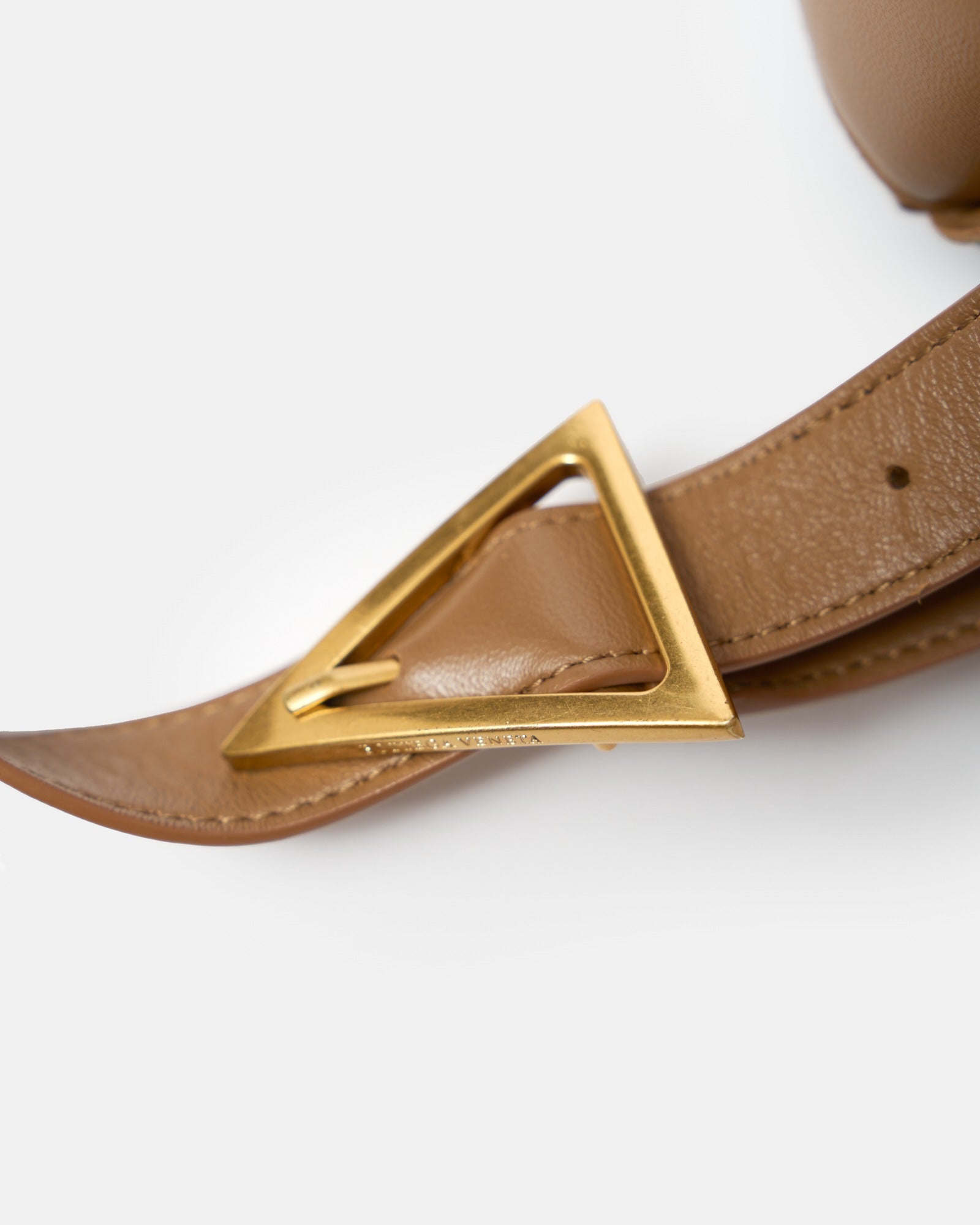 Bottega Veneta Padded Cassette Caramel