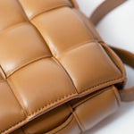 Bottega Veneta Padded Cassette Caramel
