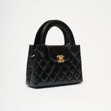Chanel Black Mini Kelly Mini Calfskin GHW