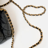 Chanel Black Mini Kelly Mini Calfskin GHW