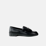 Chanel Black Quilted Lambskin Loafers