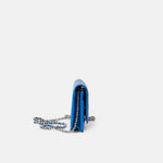 Chanel Wallet on Chain Blue Caviar Gold-Tone Metal