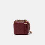 Chanel Vanity Burgundy Lambskin GHW