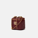 Chanel Vanity Burgundy Lambskin GHW