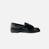 Chanel Black Quilted Lambskin Loafers