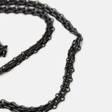 Chanel 2.55 Wallet on Chain Black Patent Calfskin So Black