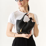 Hermès Mini Picotin 18 Black Clemence GHW