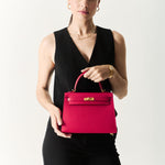 Hermès Kelly 25 Rose Pourpre Epsom GHW