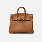Hermès Birkin 25 Togo Gold Barenia GHW
