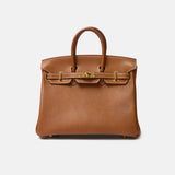 Hermès Birkin 25 Togo Gold Barenia GHW