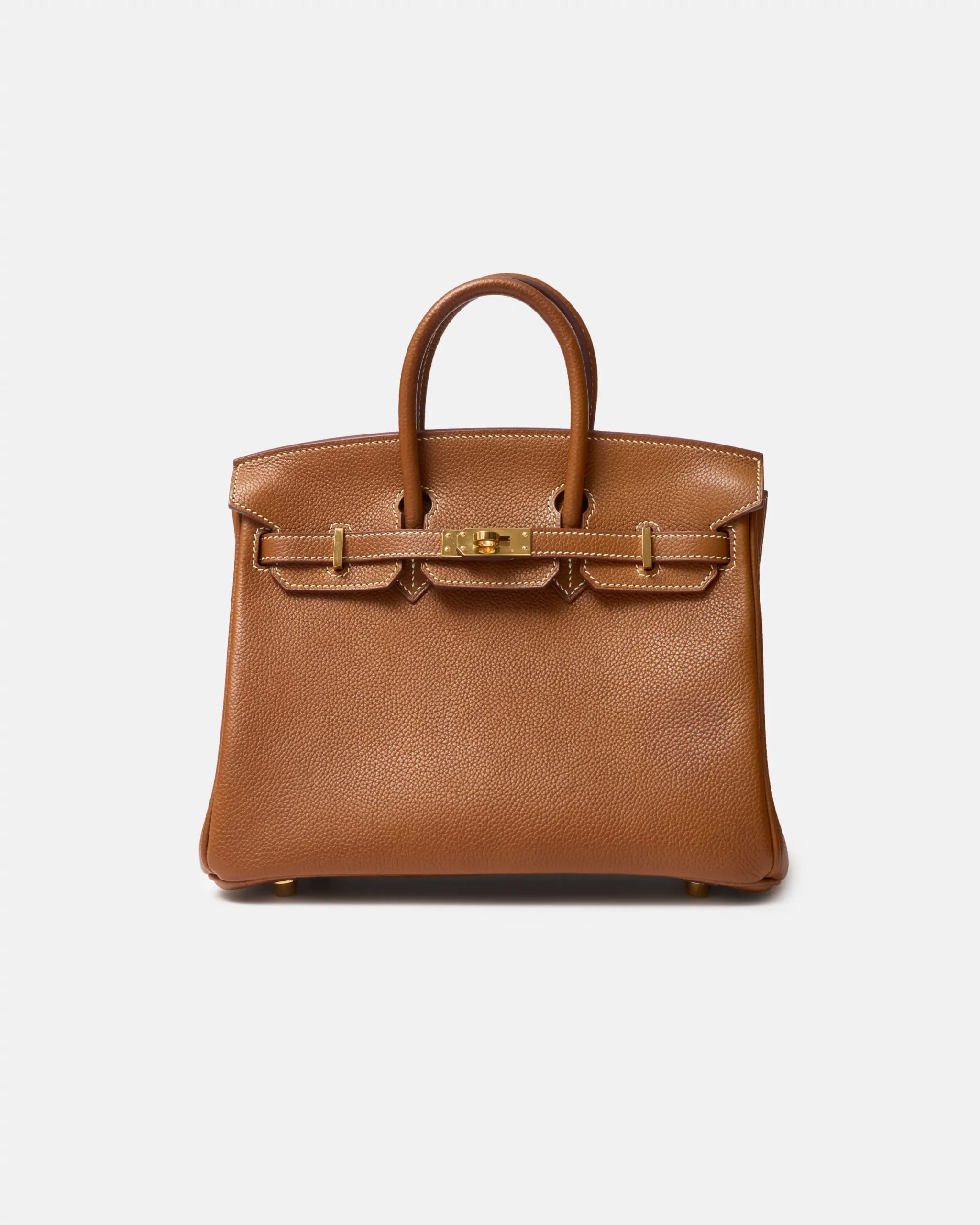 Hermès Birkin 25 Togo Gold Barenia GHW