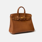 Hermès Birkin 25 Togo Gold Barenia GHW