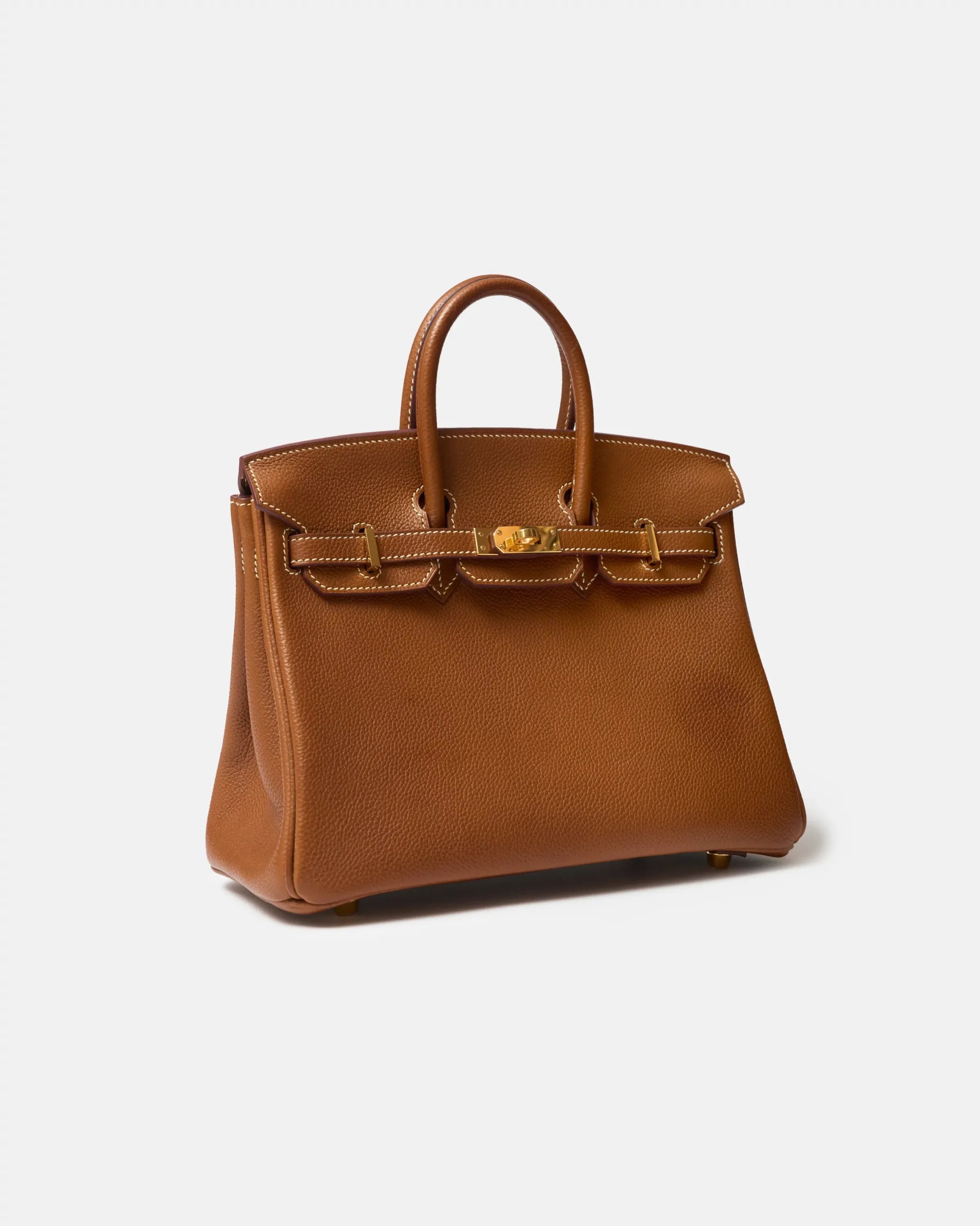 Hermès Birkin 25 Togo Gold Barenia GHW