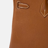 Hermès Birkin 25 Togo Gold Barenia GHW