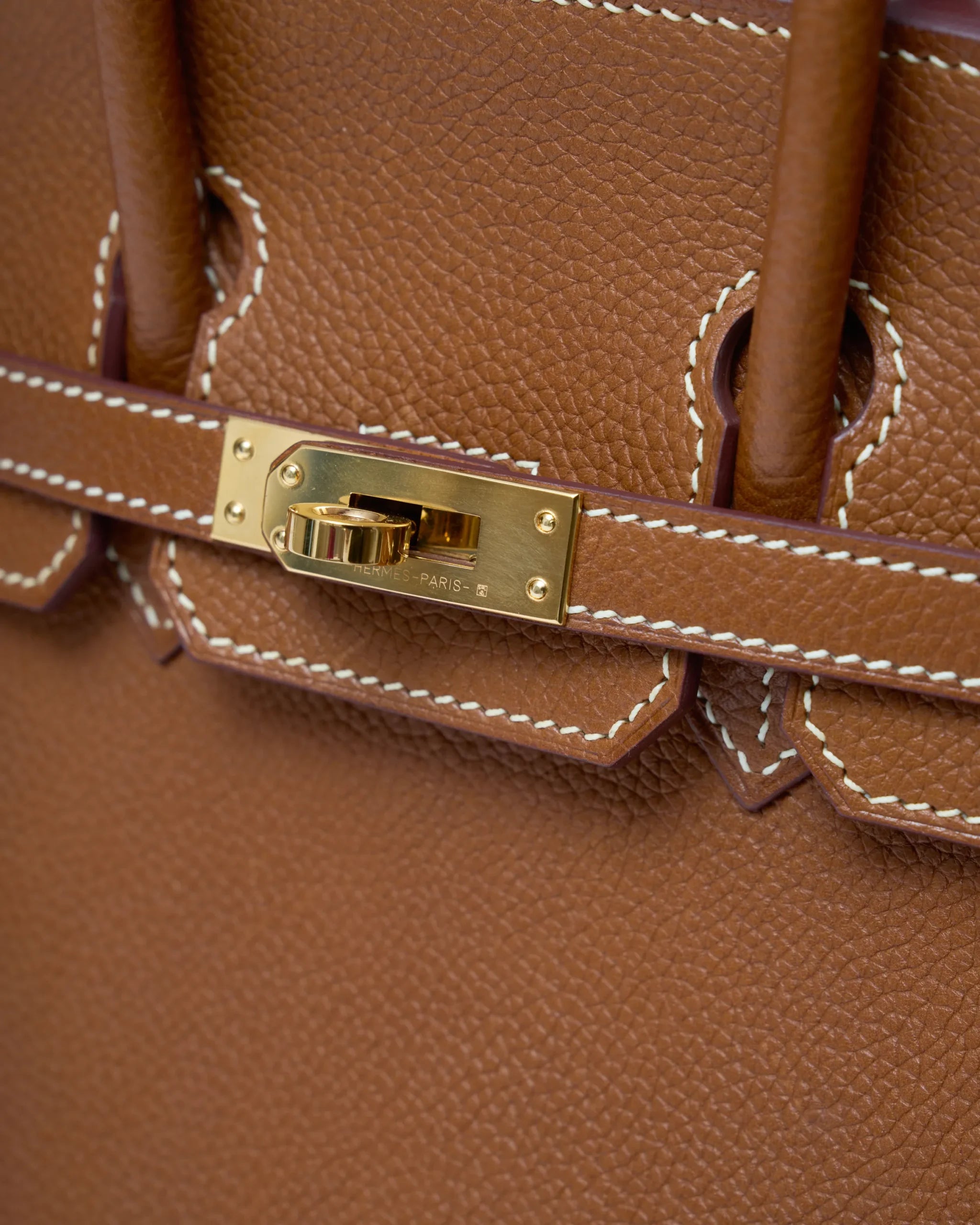 Hermès Birkin 25 Togo Gold Barenia GHW