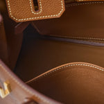 Hermès Birkin 25 Togo Gold Barenia GHW