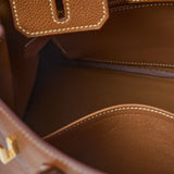 Hermès Birkin 25 Togo Gold Barenia GHW