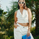 Chanel Wallet on Chain Blue Caviar Gold-Tone Metal