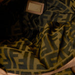 Fendi Spy Bag Beige Leather Beaded Detail GHW