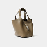 Hermès Picotin 18 Etoupe Clemence PHW