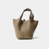 Hermès Picotin 18 Etoupe Clemence PHW