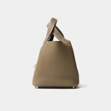 Hermès Picotin 18 Etoupe Clemence PHW