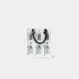 Louis Vuitton x Fornasetti Petit Sac Plat Black White