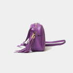 Gucci Soho Disco Purple Leather Bag