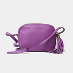 Gucci Soho Disco Purple Leather Bag