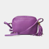 Gucci Soho Disco Purple Leather Bag