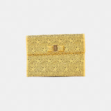 Salvatore Ferragamo Yellow Clutch