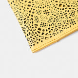 Salvatore Ferragamo Yellow Clutch