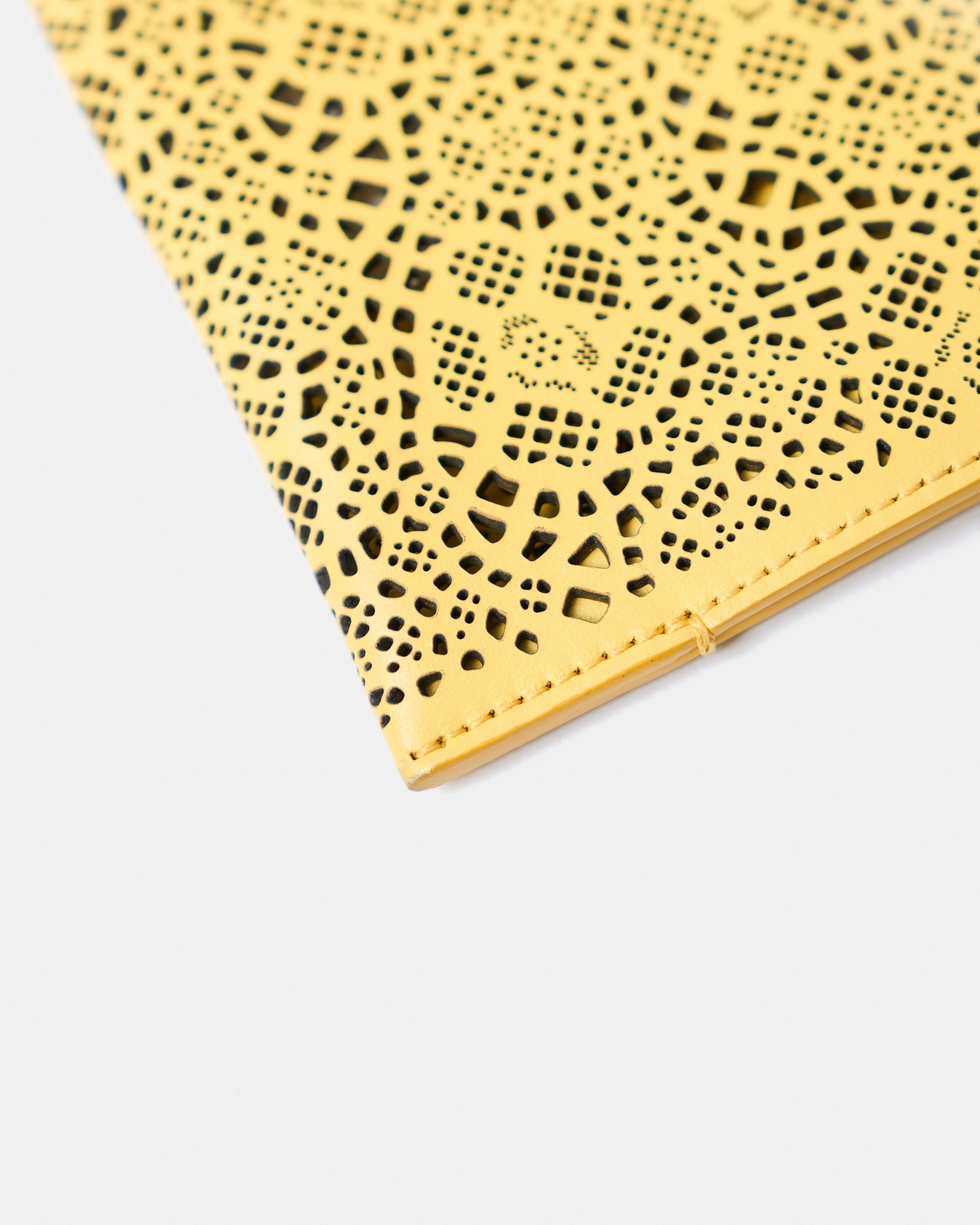 Salvatore Ferragamo Yellow Clutch