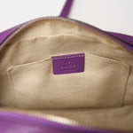 Gucci Soho Disco Purple Leather Bag