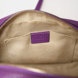 Gucci Soho Disco Purple Leather Bag