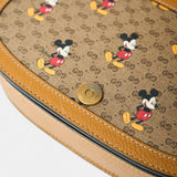 Gucci x Disney Shoulder BagMini GG Supreme Mickey Mouse Small Beige