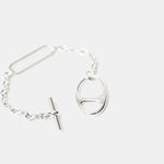 Hermès Silver Chain Bracelet