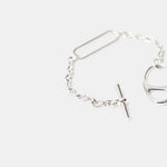 Hermès Silver Chain Bracelet