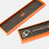 Hermès Silver Chain Bracelet