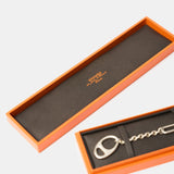 Hermès Silver Chain Bracelet