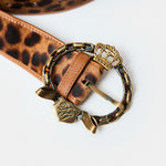 Dolce & Gabanna Animal Printed Belt