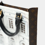 Louis Vuitton x Fornasetti Petit Sac Plat Black White