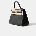 Hermès Kelly Retourne 28 Black Togo GHW