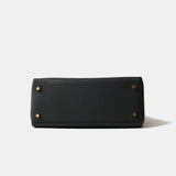 Hermès Kelly Retourne 28 Black Togo GHW