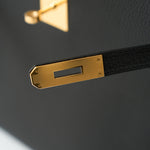 Hermès Kelly Retourne 28 Black Togo GHW