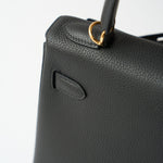 Hermès Kelly Retourne 28 Black Togo GHW