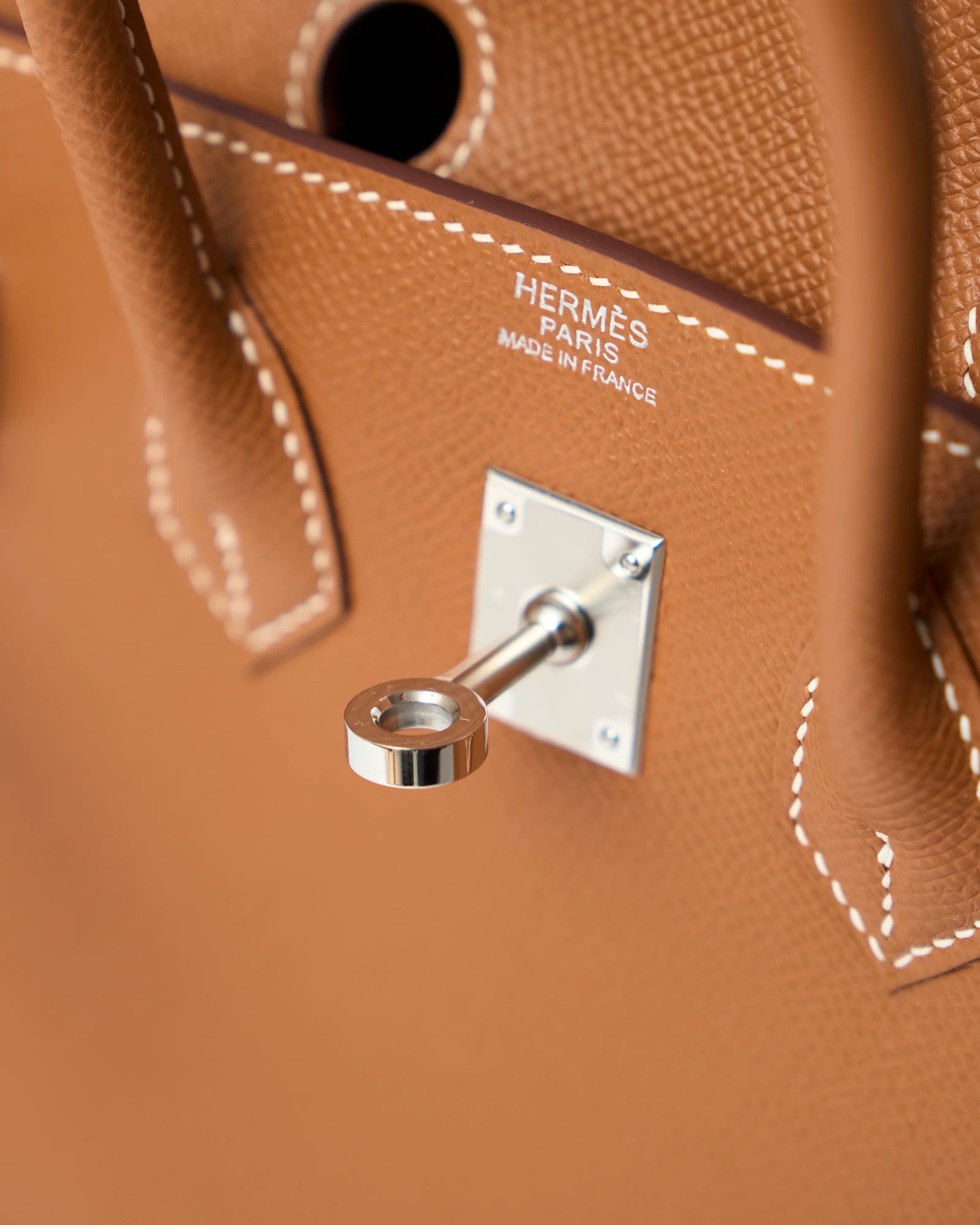 Hermès Birkin Sellier 25 Gold Epsom PHW