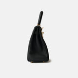 Hermès Kelly Retourne 28 Black Togo GHW