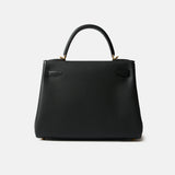 Hermès Kelly Retourne 28 Black Togo GHW